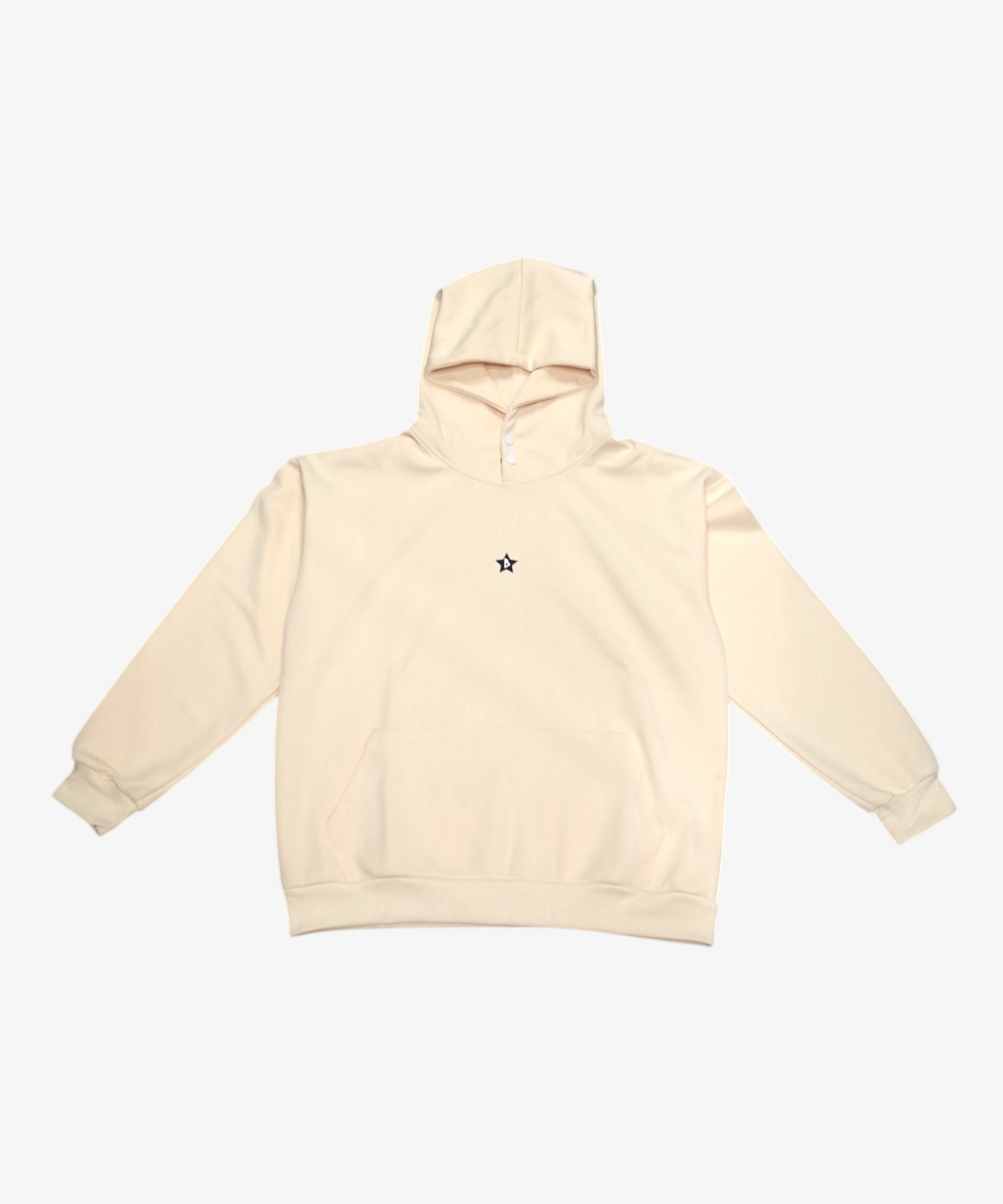 プルオーバーパーカー Bスターロゴ WHITE