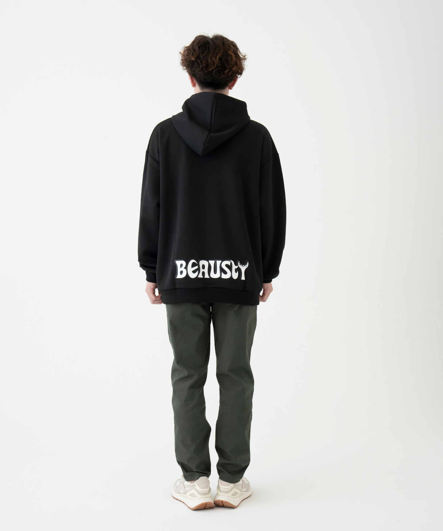 ストレッチテーパードパンツ KHAKI