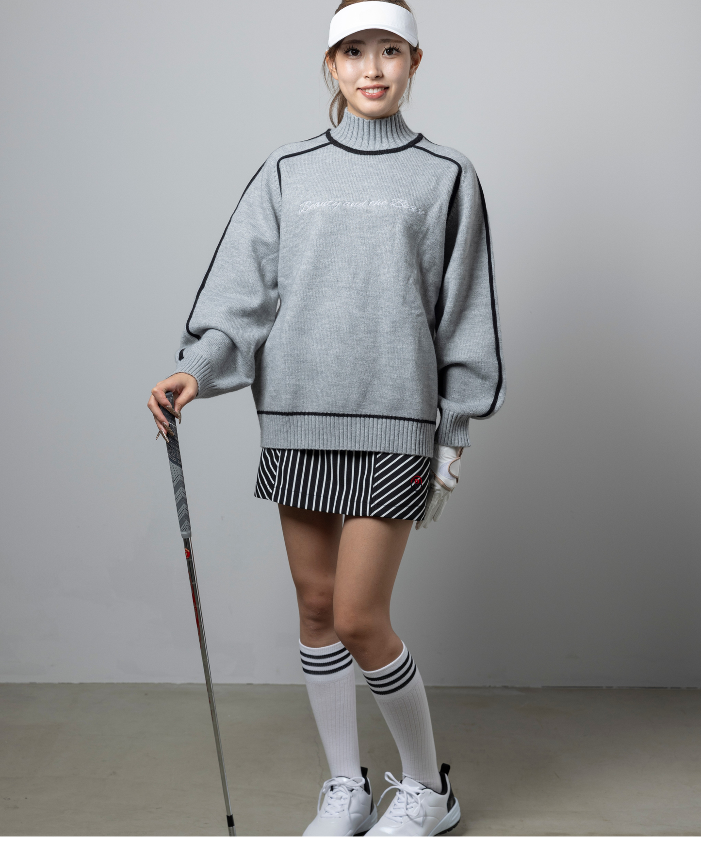 BEAUSTY ストライプパフォーマンススカート
