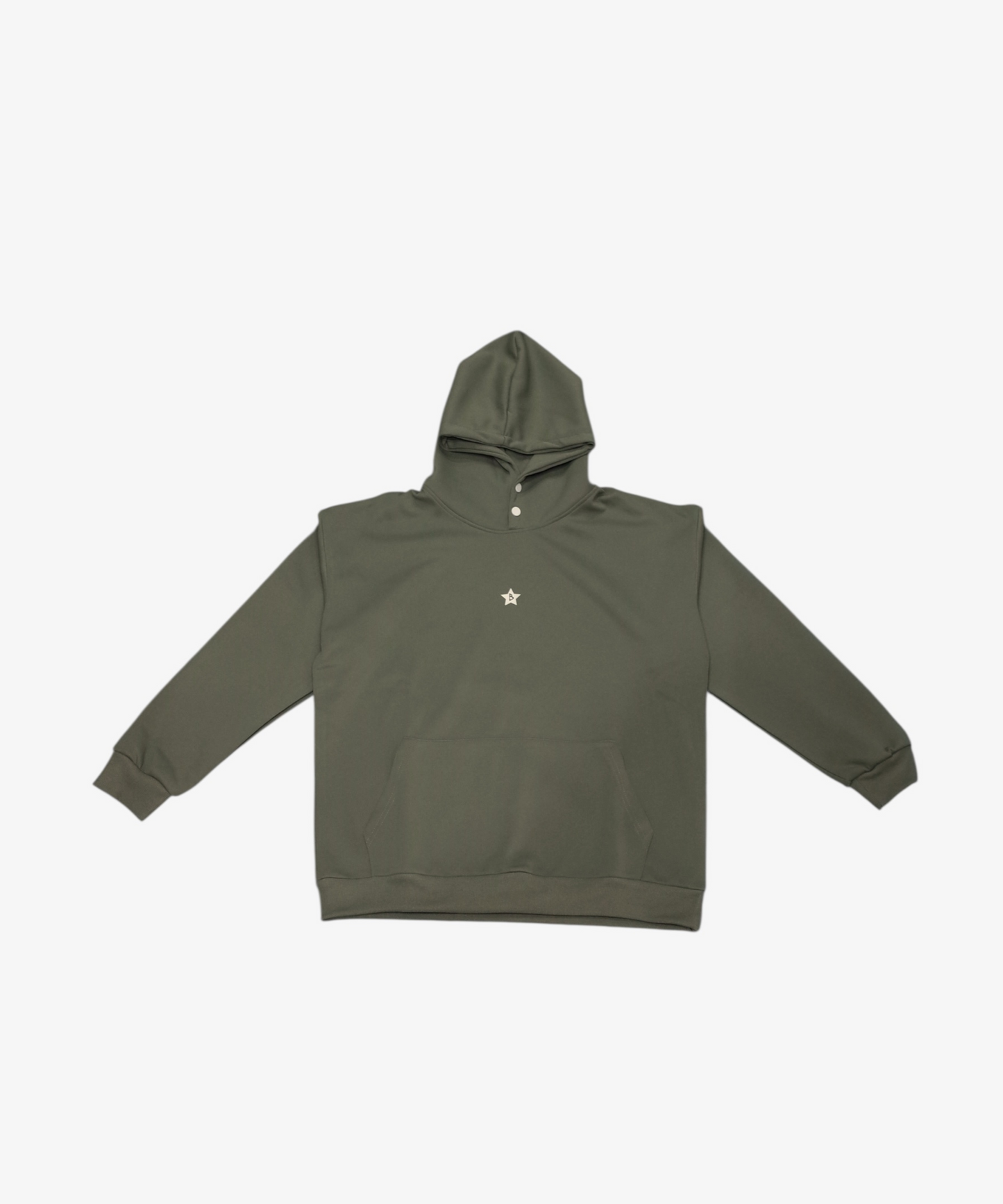 プルオーバーパーカー Bスターロゴ KHAKI