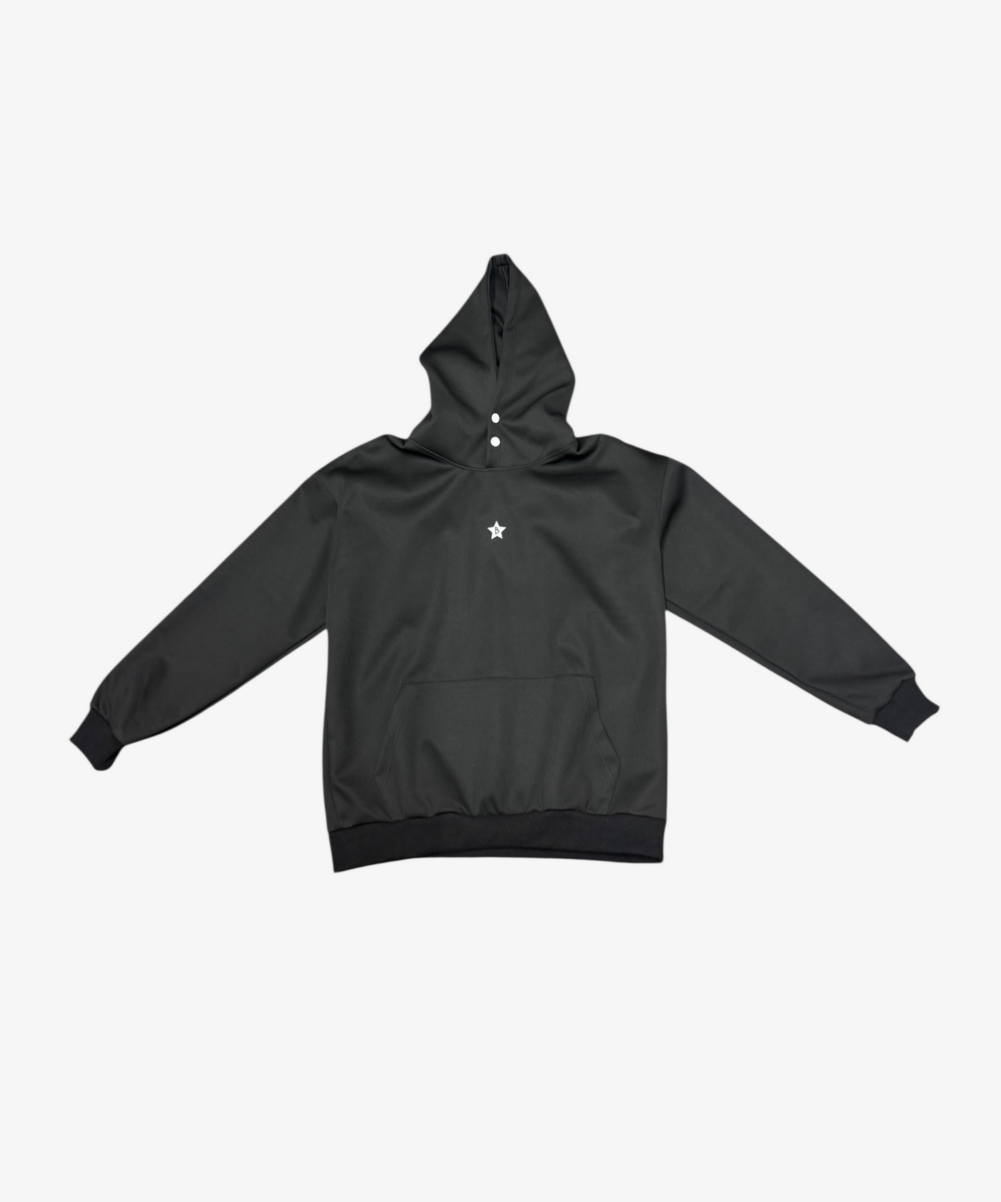 プルオーバーパーカー Bスターロゴ BLACK