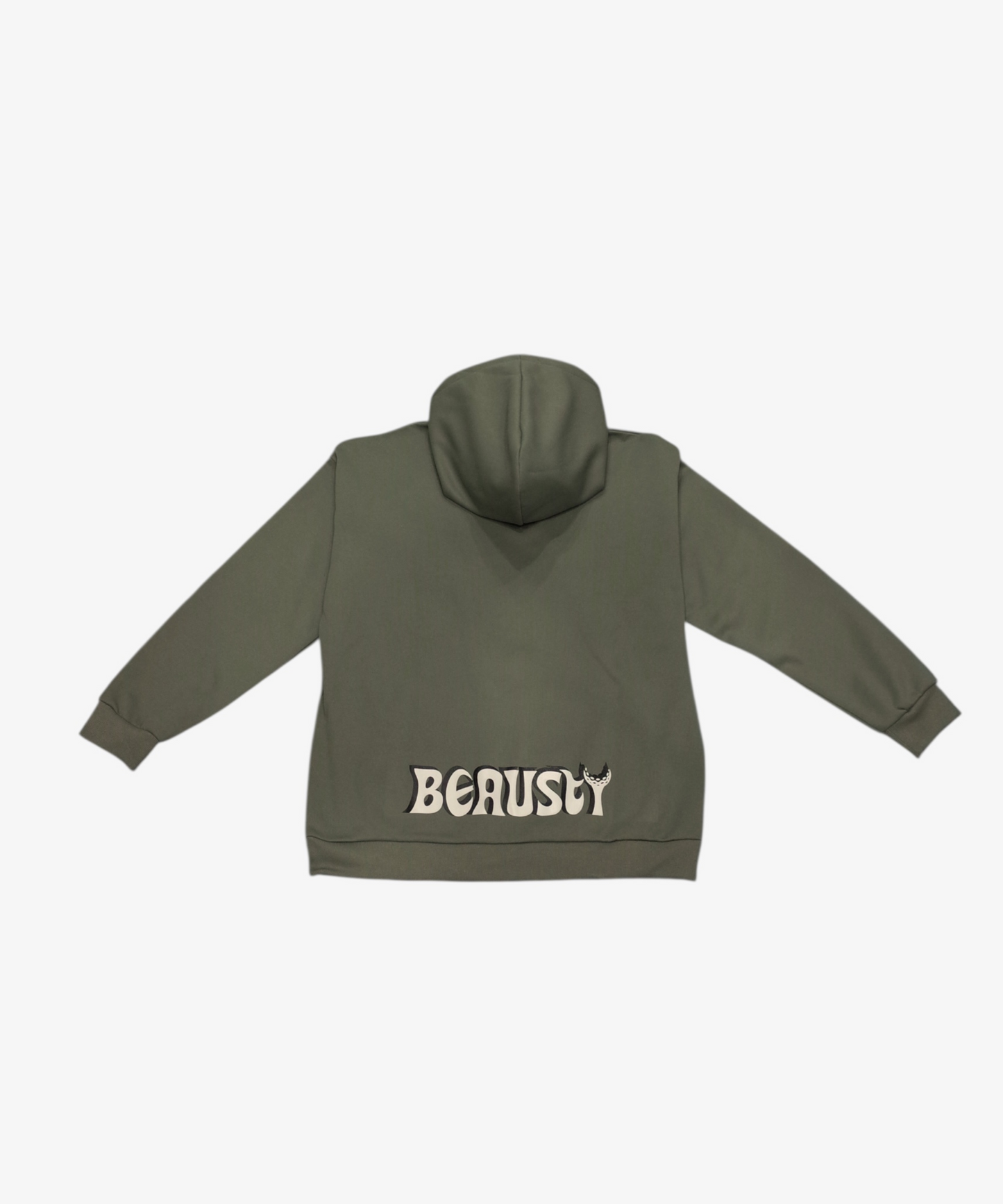 プルオーバーパーカー Bスターロゴ KHAKI