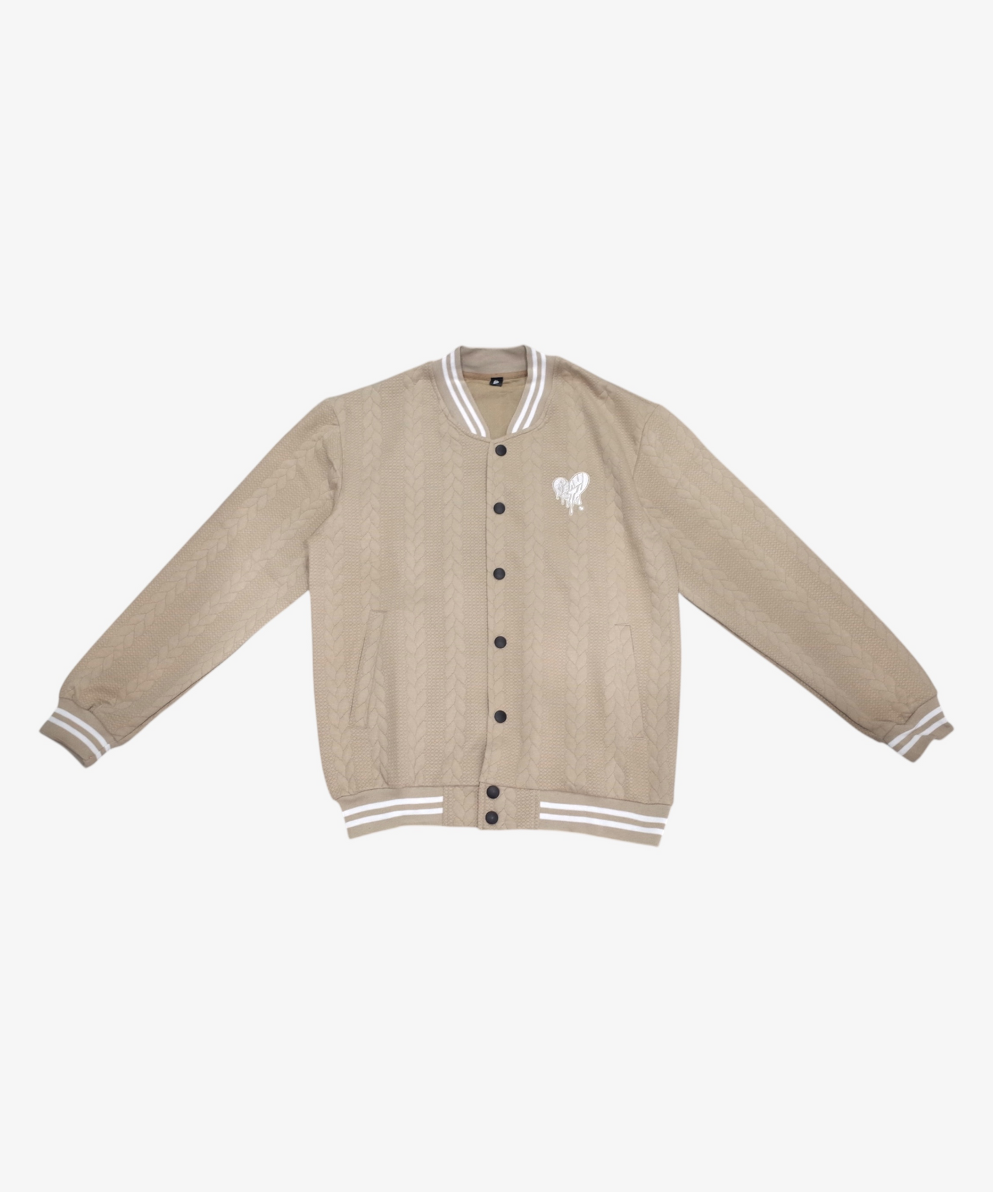 BEAUSTY Drip Heart ロゴ ブルゾン BEIGE