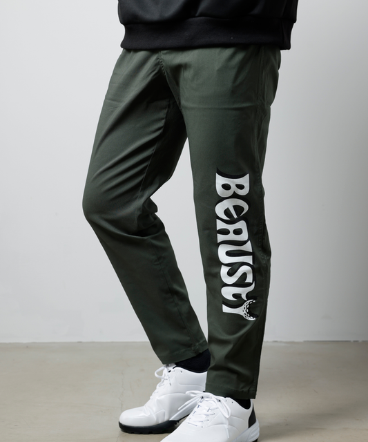 ストレッチテーパードパンツ KHAKI