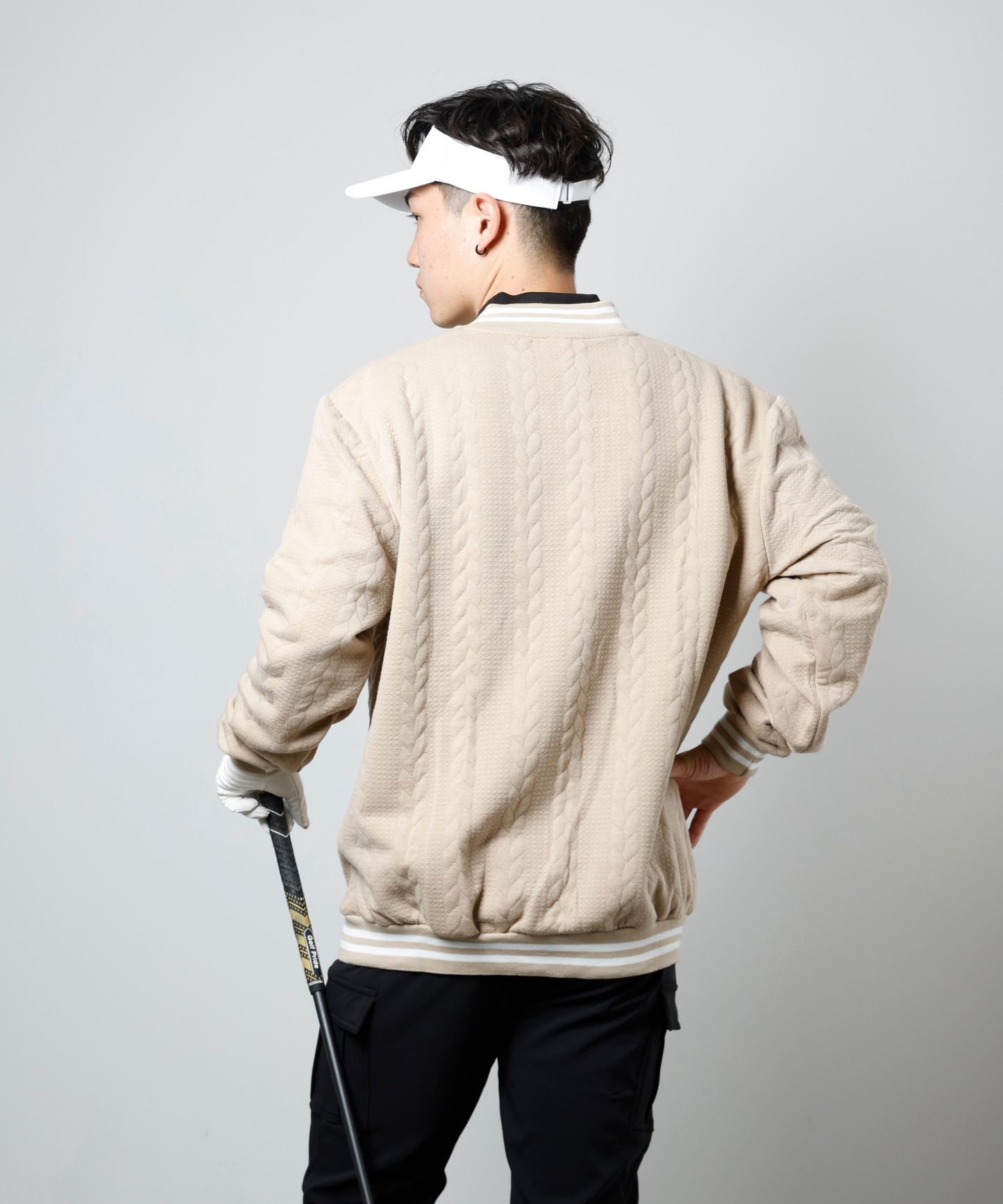 BEAUSTY Drip Heart ロゴ ブルゾン BEIGE