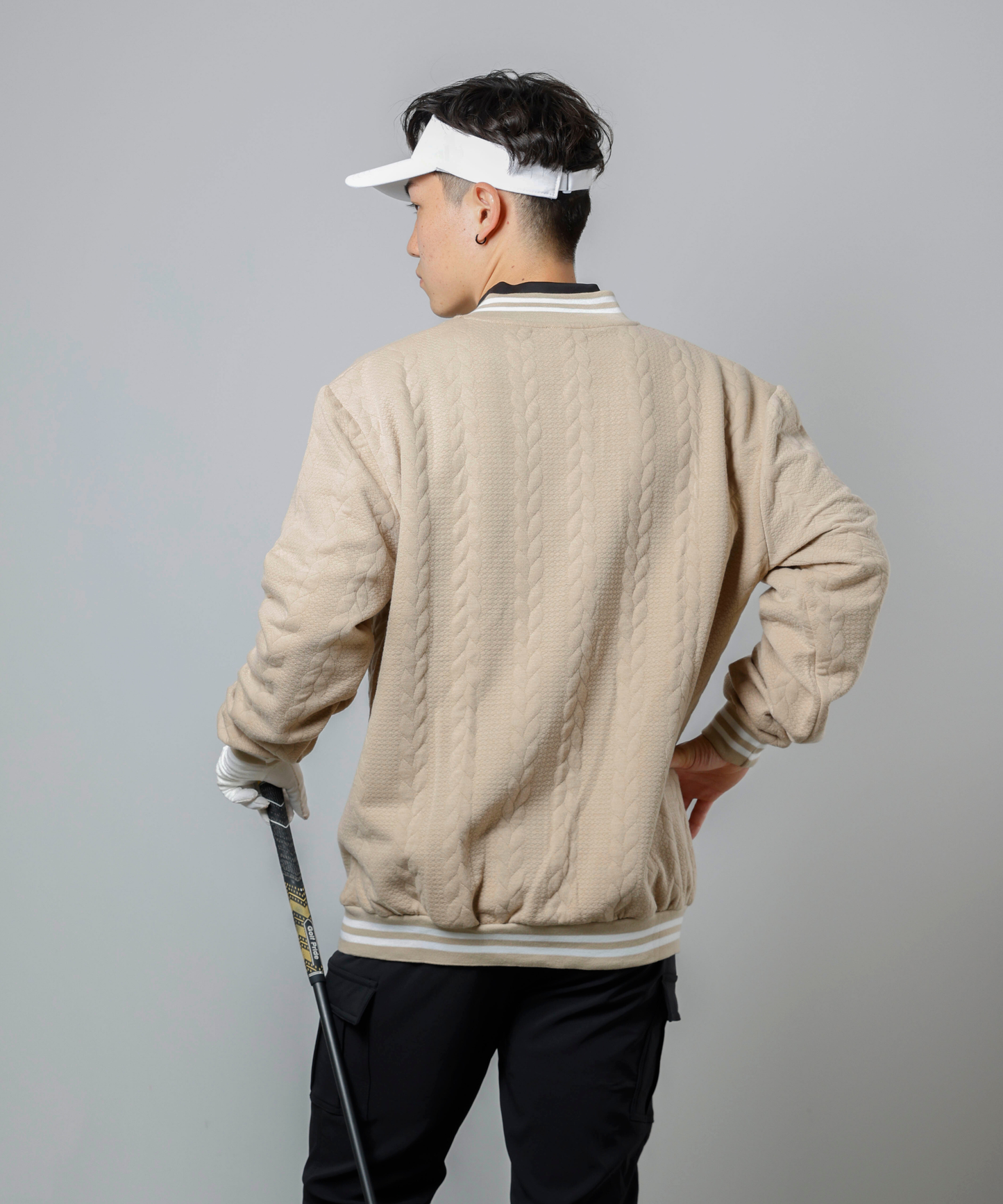 BEAUSTY Drip Heart ロゴ ブルゾン BEIGE