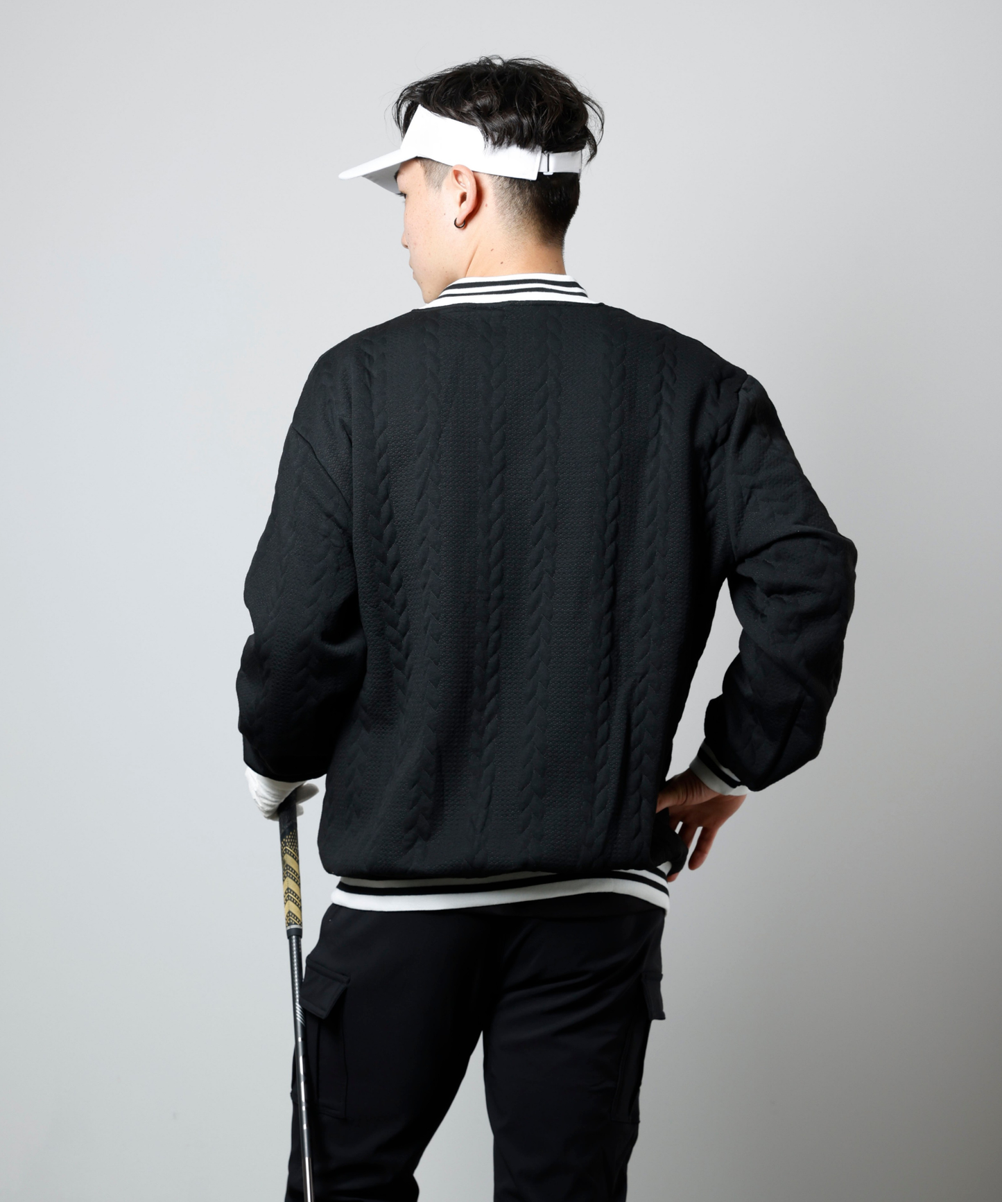 BEAUSTY Drip Heart ロゴ ブルゾン BLACK