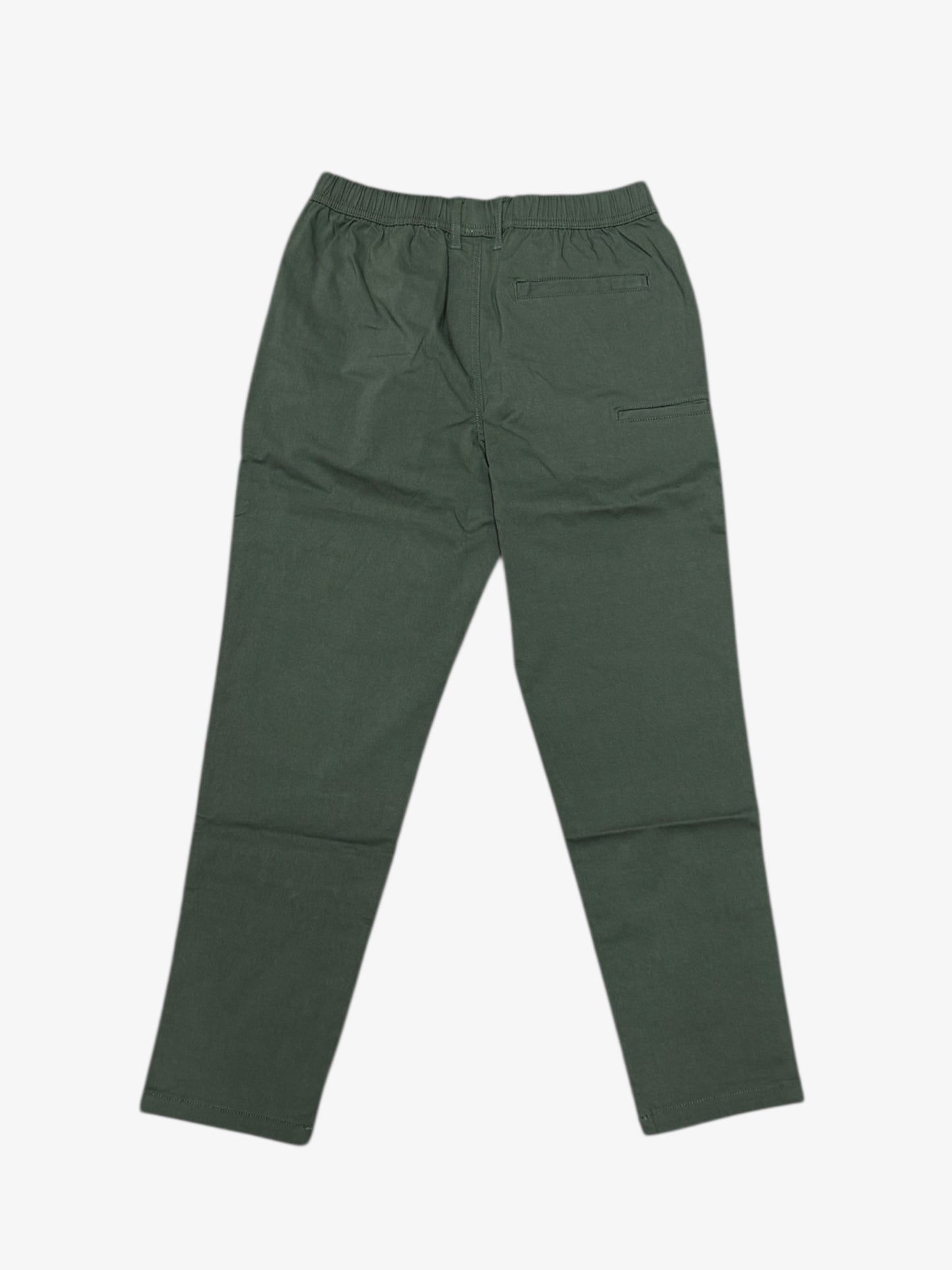 ストレッチテーパードパンツ KHAKI