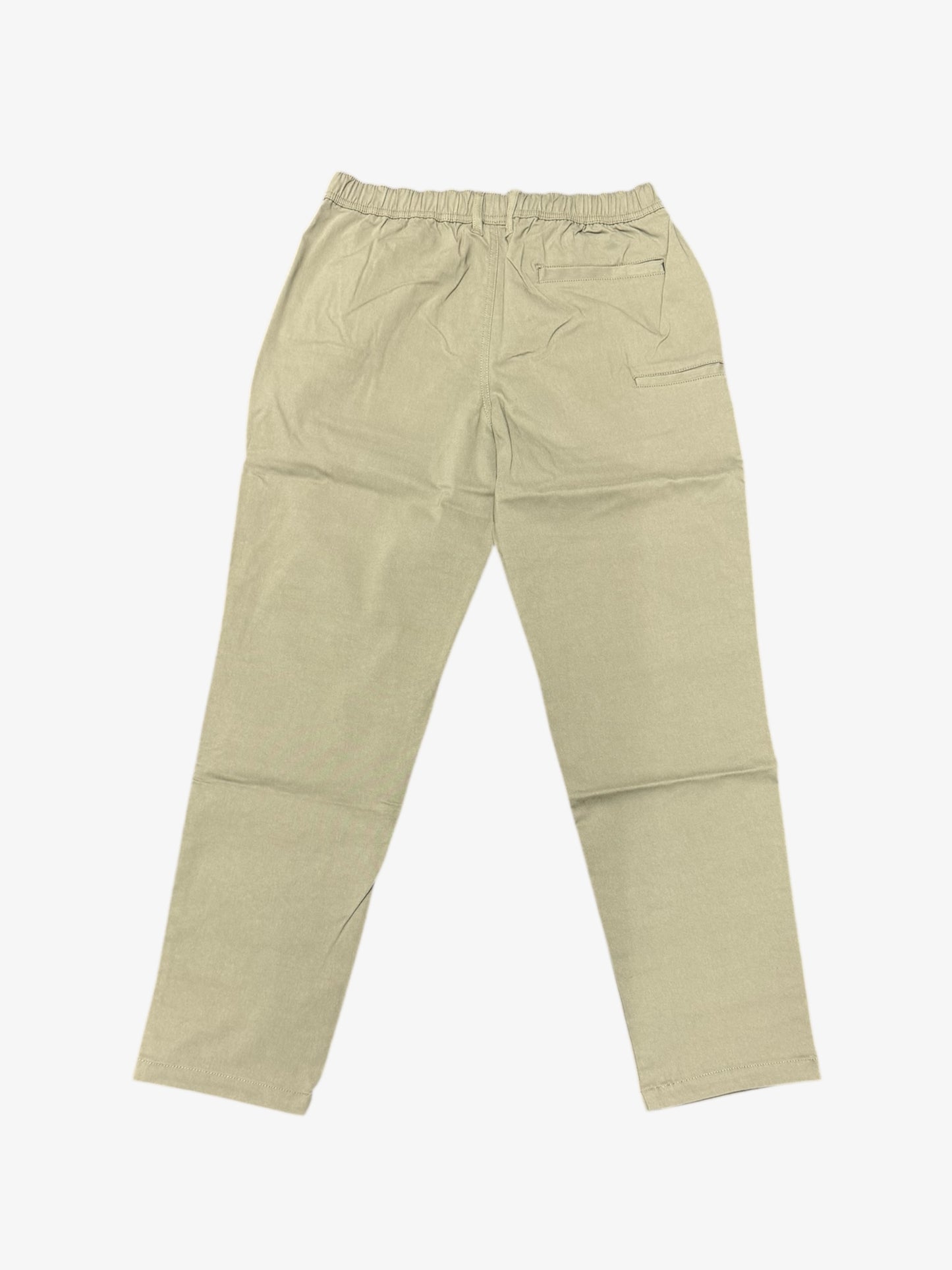 ストレッチテーパードパンツ BEIGE