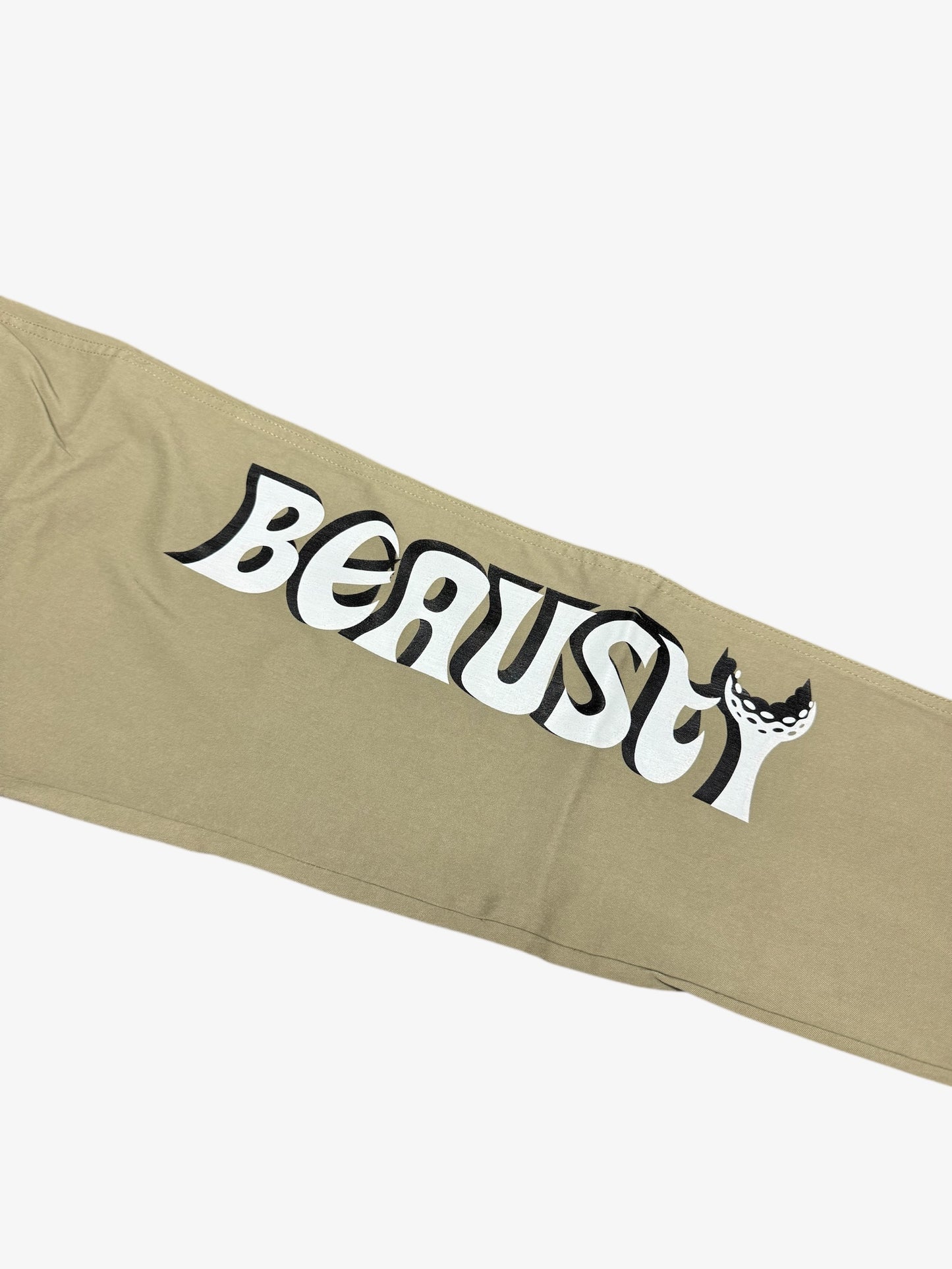 ストレッチテーパードパンツ BEIGE