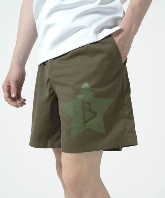 B スター ロゴ ショートパンツ