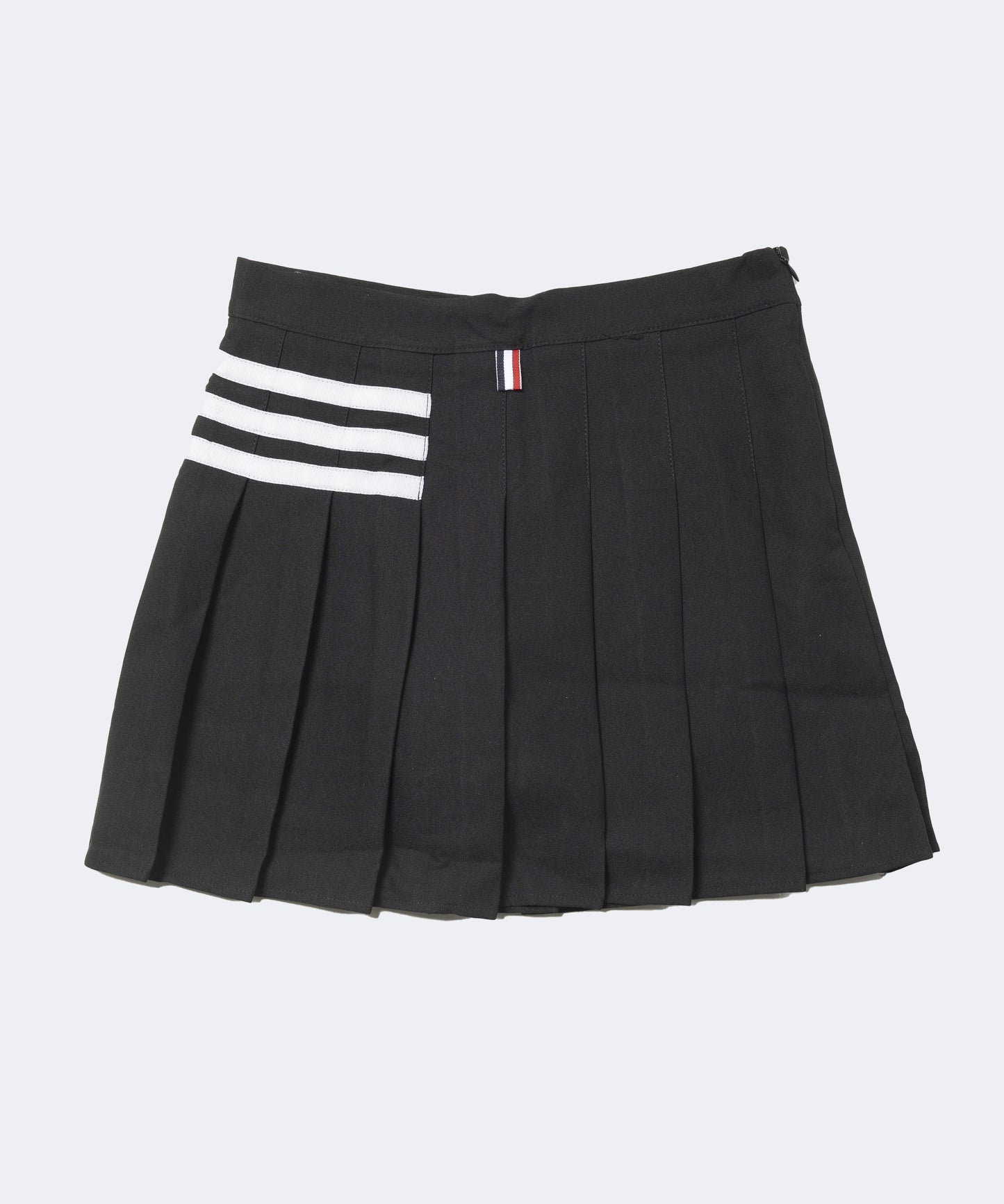 Bロゴ プリーツ スカート BLACK