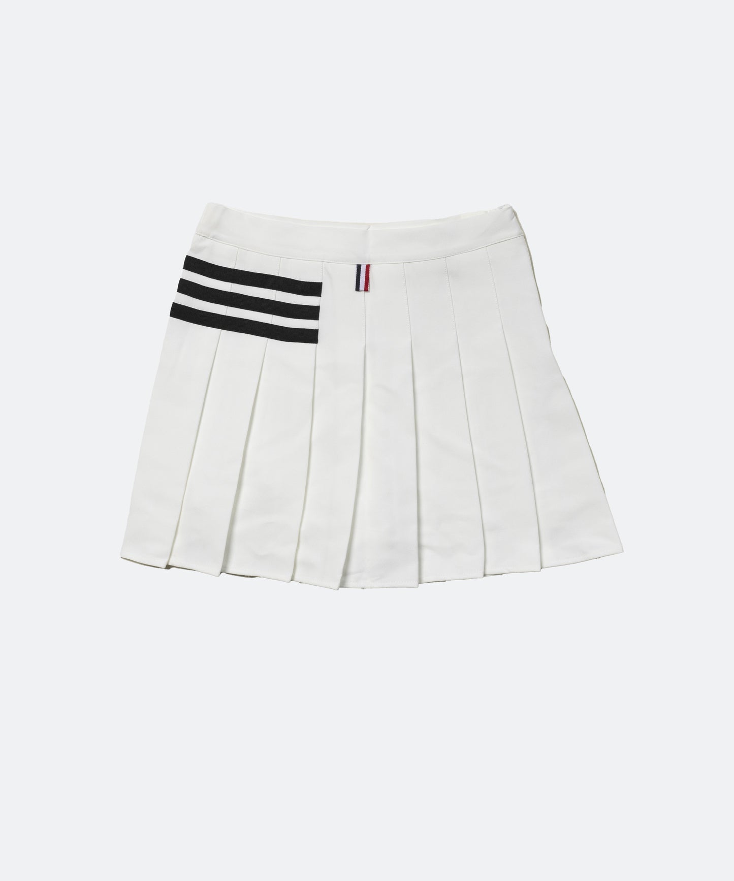 Bロゴ プリーツ スカート WHITE