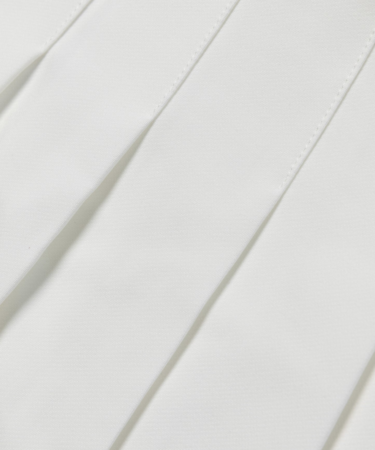 Bロゴ プリーツ スカート WHITE