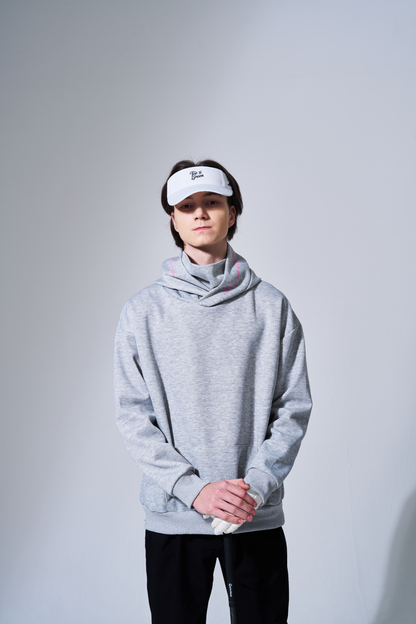 BEAUSTY Drip Heart ハイネックパーカー GLAY×PINK LOGO