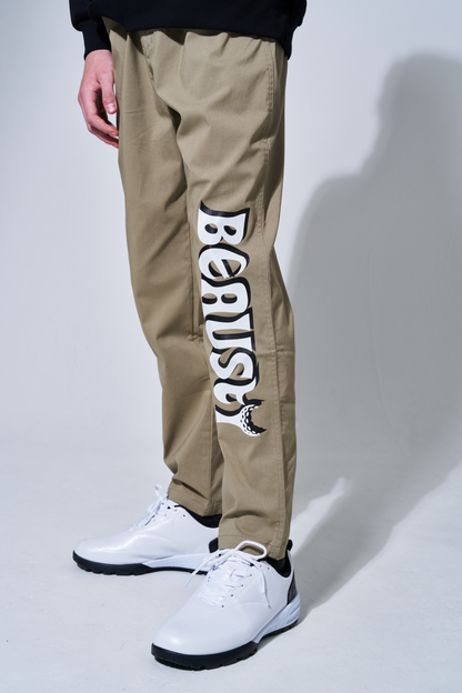 ストレッチテーパードパンツ　BEIGE