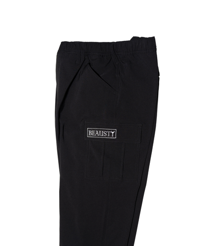 BEAUSTY ストレッチライトウォームカーゴパンツ　ブラック