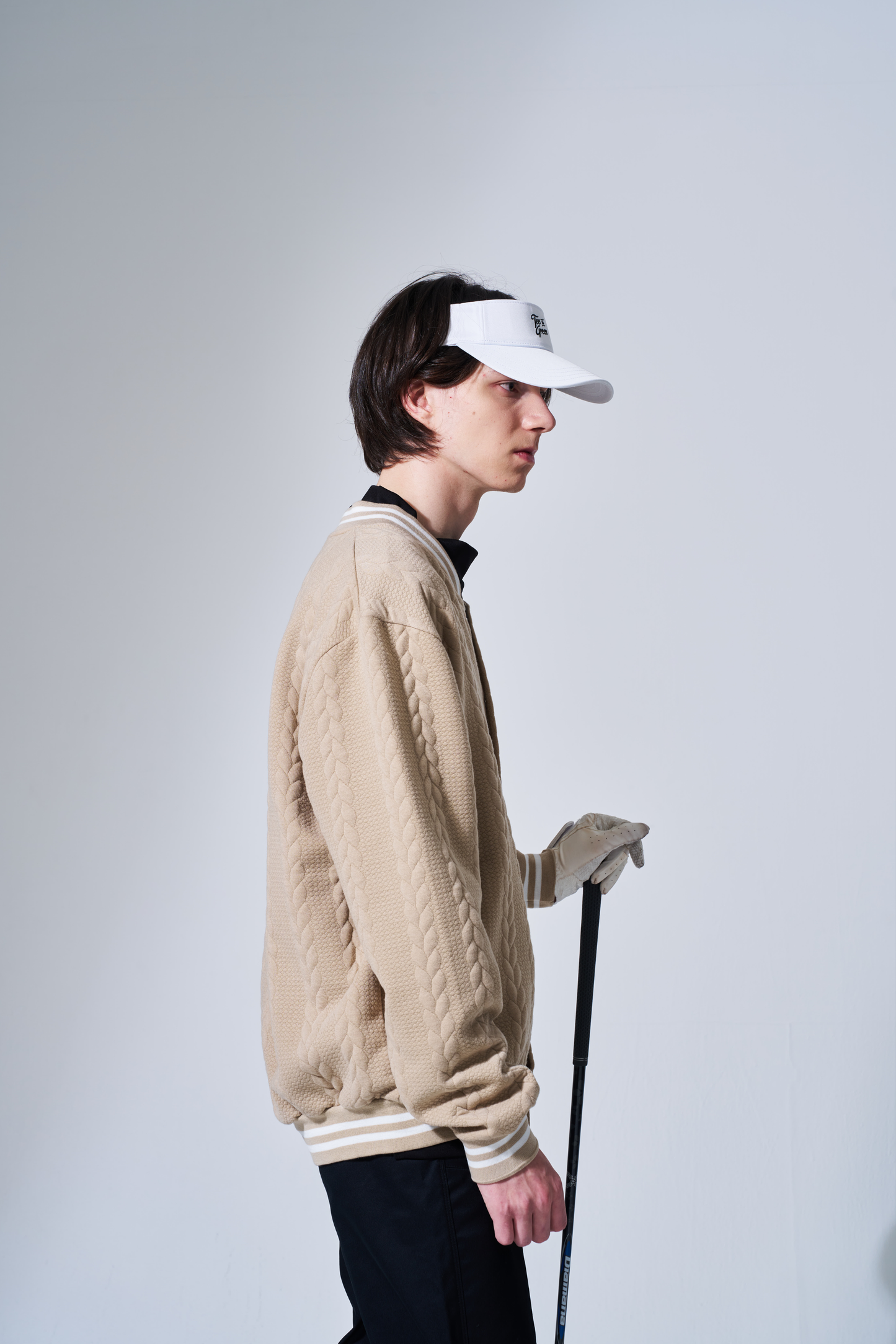 BEAUSTY Drip Heart ロゴ ブルゾン BEIGE