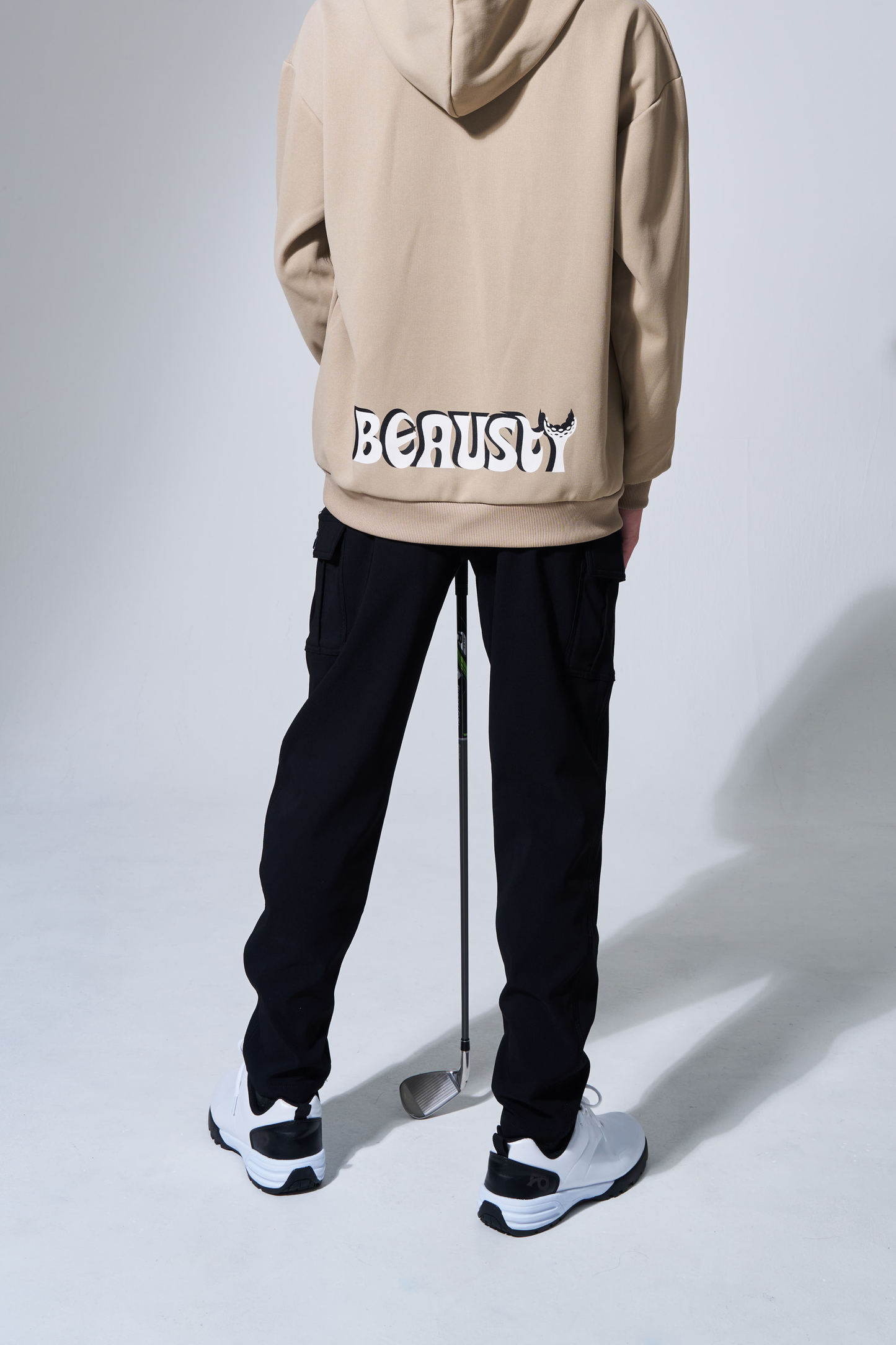 BEAUSTY ストレッチライトウォームカーゴパンツ　ブラック