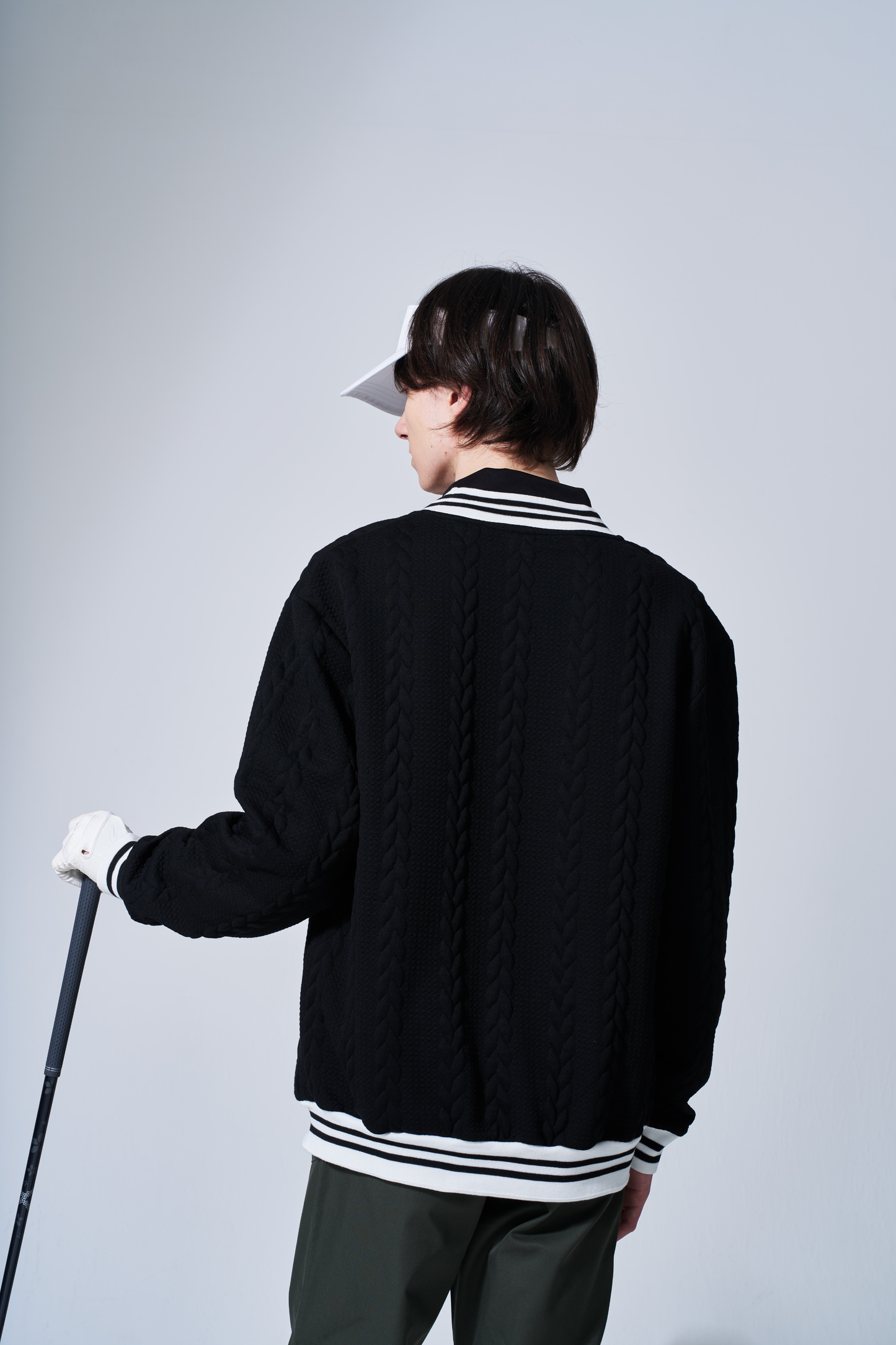 BEAUSTY Drip Heart ロゴ ブルゾン BLACK