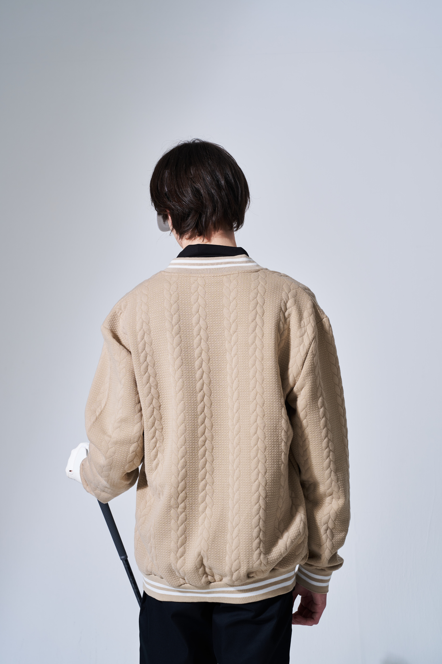 BEAUSTY Drip Heart ロゴ ブルゾン BEIGE