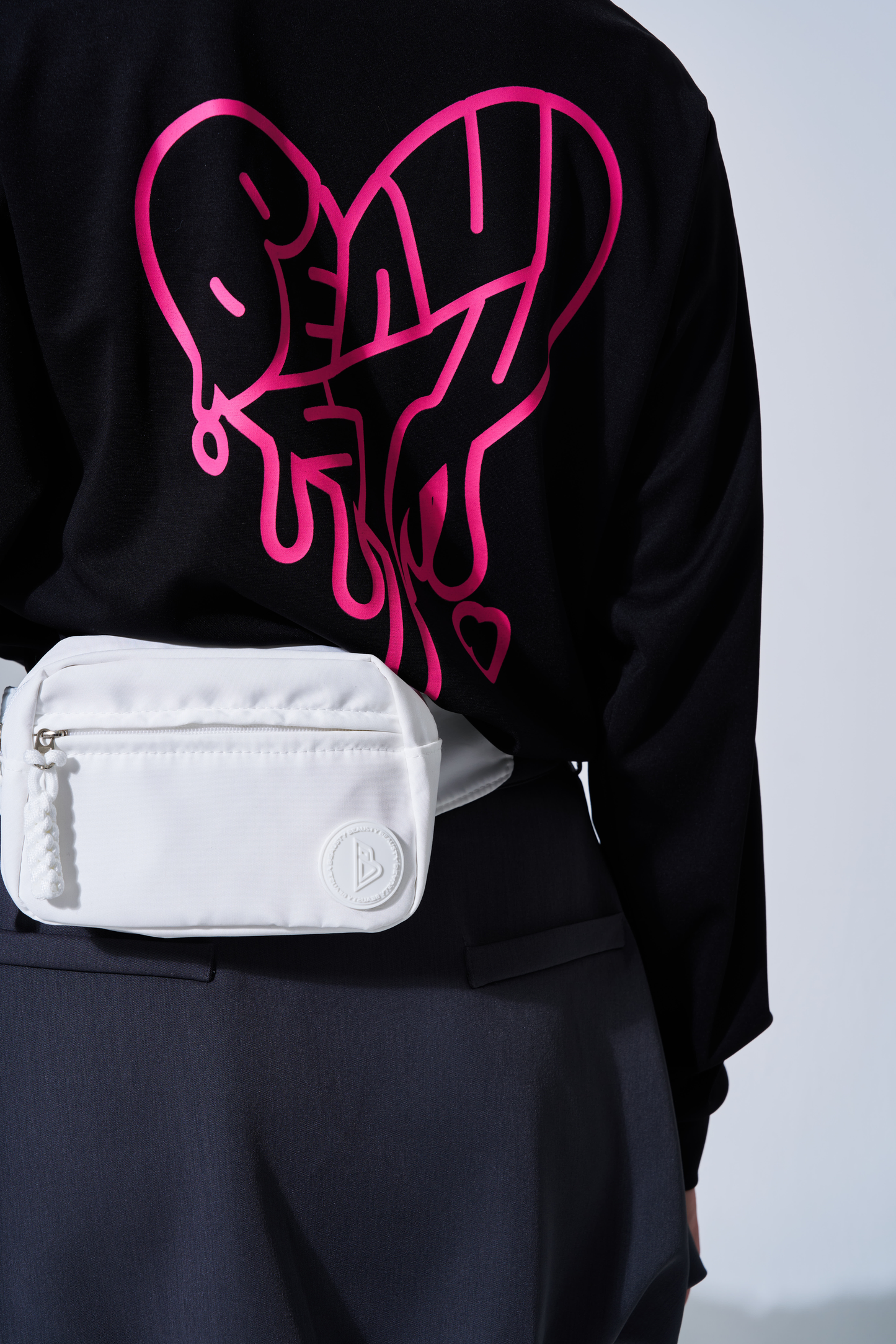 BEAUSTY Drip Heart  モックネック ロングスリーブ