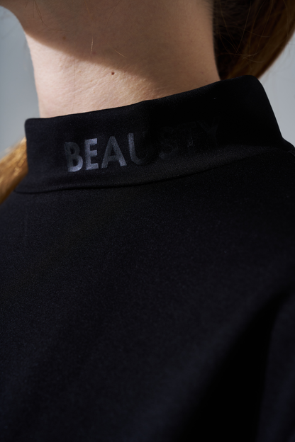 BEAUSTY Drip Heart  モックネック ロングスリーブ
