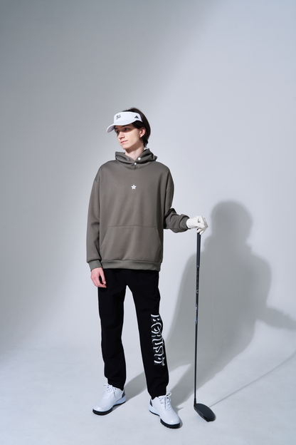 プルオーバーパーカー Bスターロゴ KHAKI