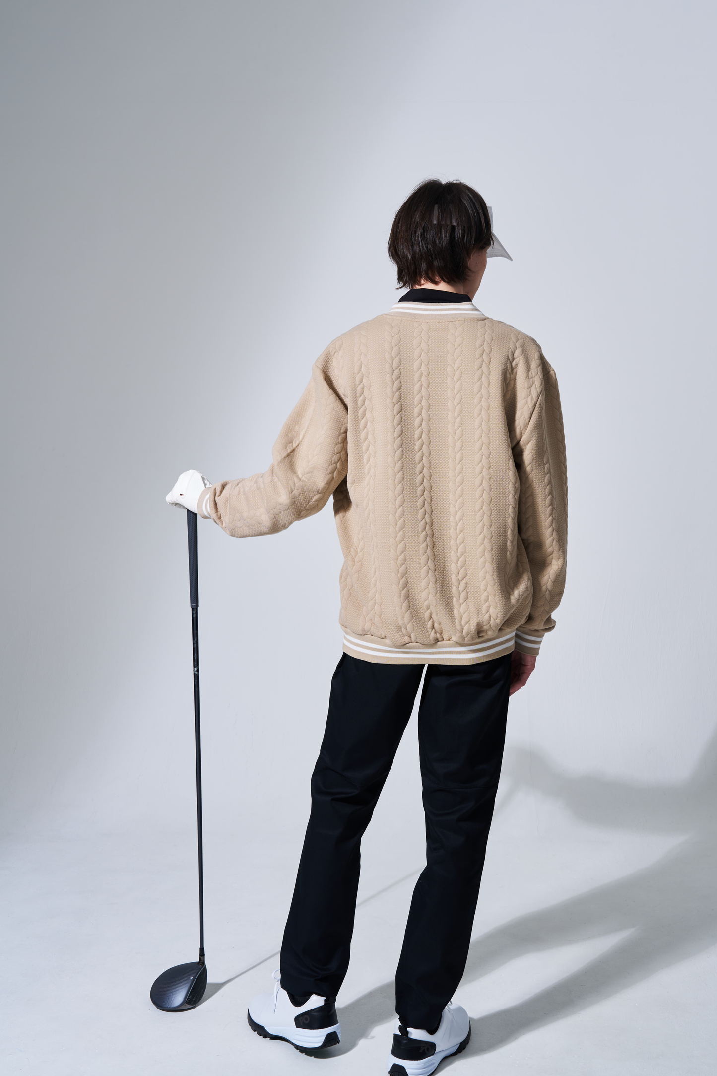 BEAUSTY Drip Heart ロゴ ブルゾン BEIGE