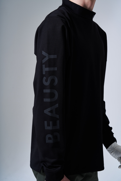 BEAUSTY Drip Heart  モックネック ロングスリーブ