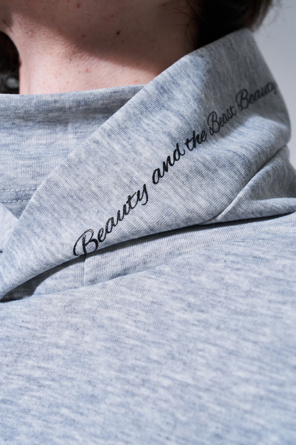 BEAUSTY Drip Heart ハイネックパーカー GLAY×BLACK LOGO