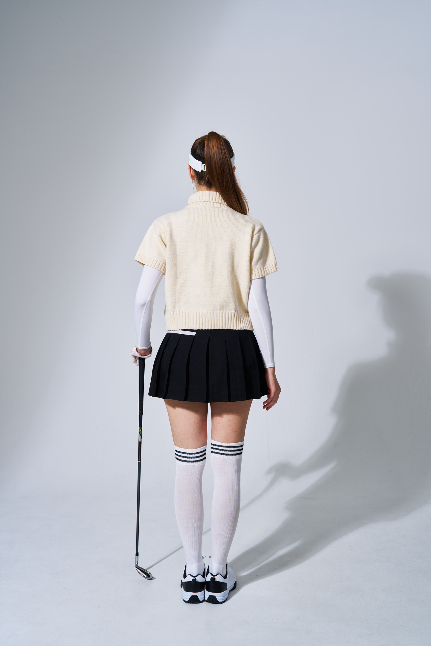 半袖タートルネックニット BEAUSTY Drip Heart ロゴ