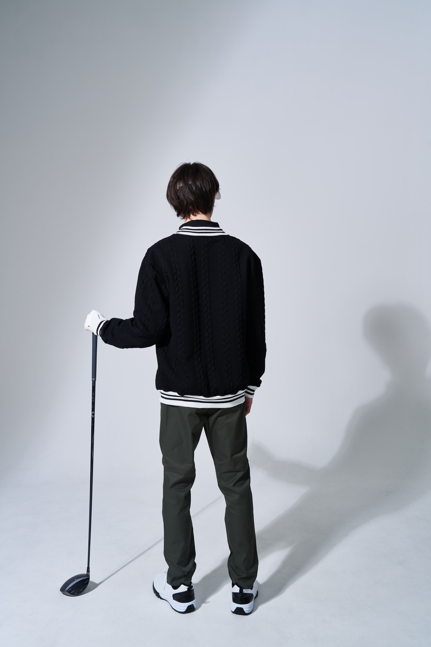 BEAUSTY Drip Heart ロゴ ブルゾン BLACK