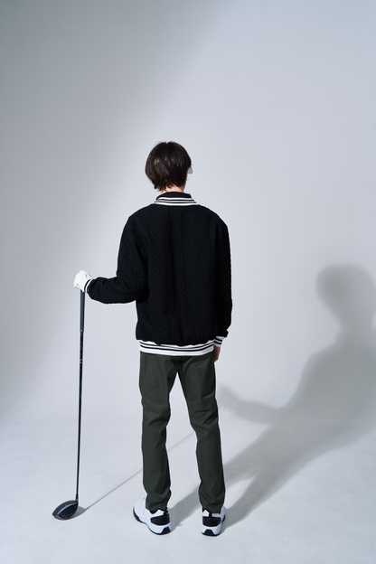 BEAUSTY Drip Heart ロゴ ブルゾン BLACK