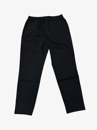ストレッチテーパードパンツ　BLACK