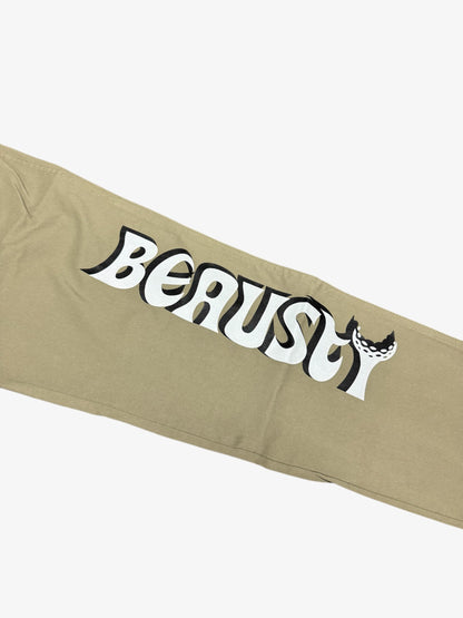 ストレッチテーパードパンツ　BEIGE