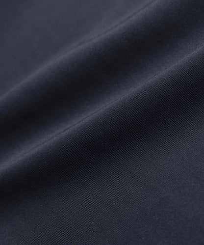 BEAUSTY アシンメトリー ロゴ モックネック Tシャツ BLACK