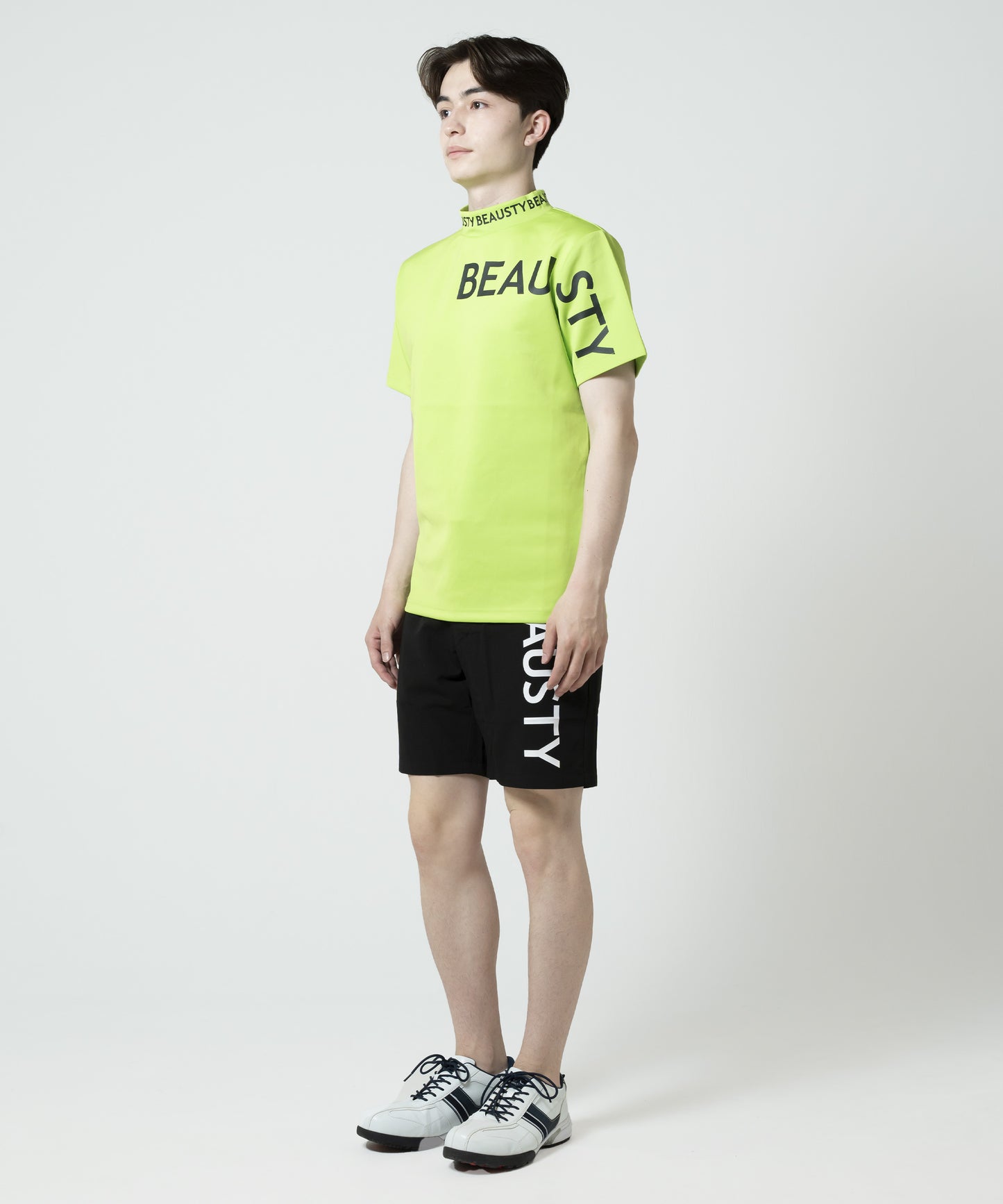 BEAUSTY サイド ロゴ ショートパンツ