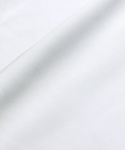 BEAUSTY ビッグ ロゴ モックネック Tシャツ WHITE
