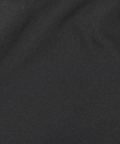 ワンポイント Bスター ロゴ ボタンワンピース BLACK